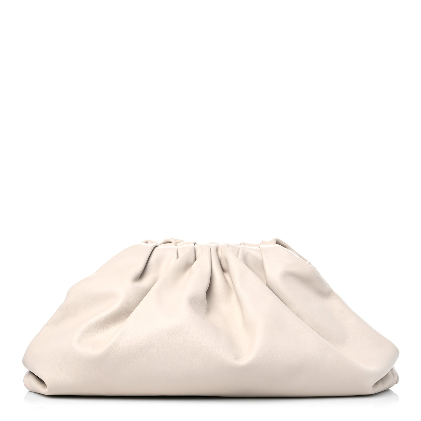 Smooth Butter Calf The Pouch Oversized Clutch Mist