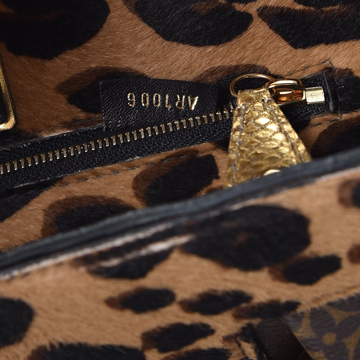 Monogram Leopard Polly