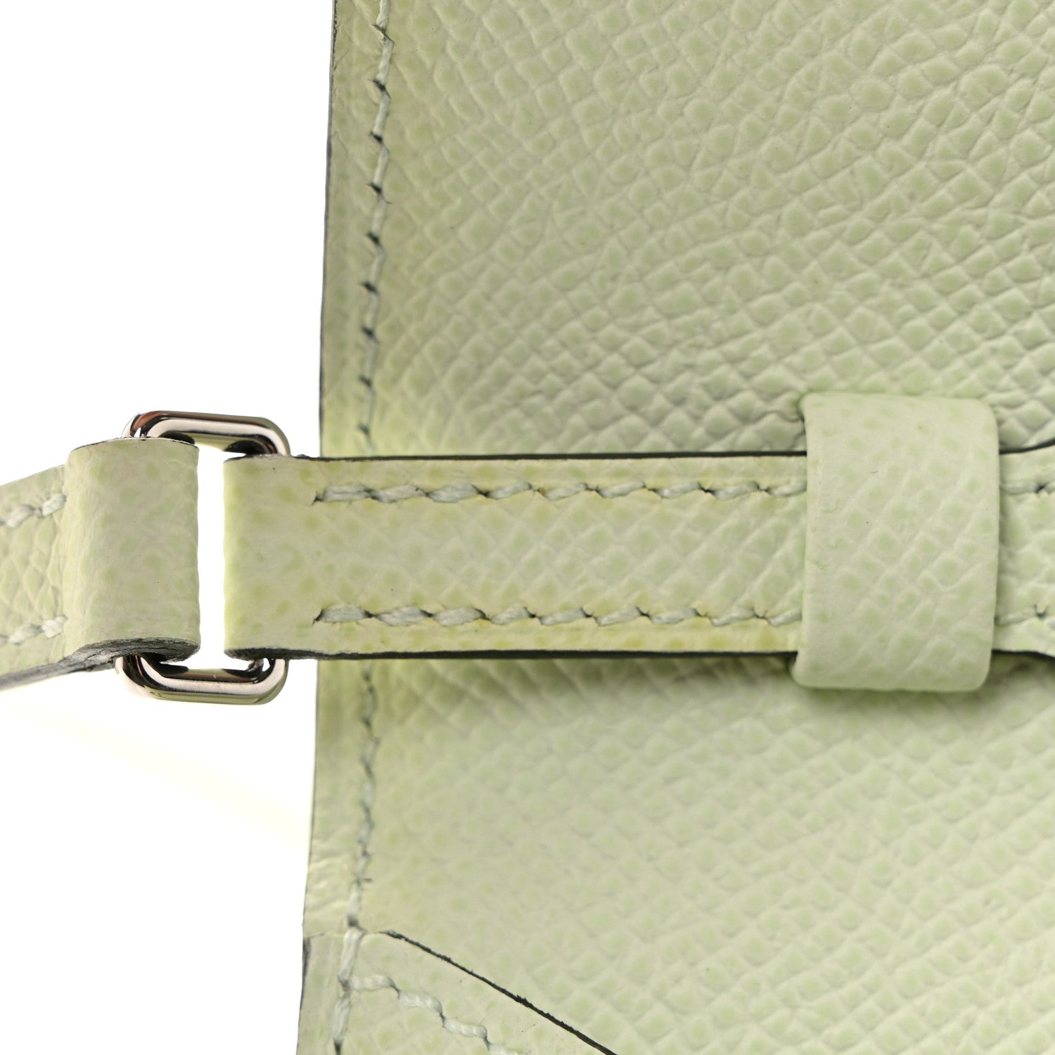 Hermes Epsom Kelly Wallet To Go Vert Fizz 10 of 10
