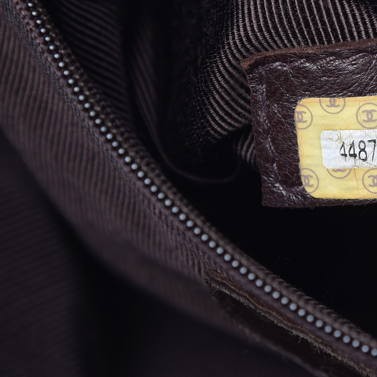 Chanel Patent Quilted Shoulder Bag Brown 7 of 15