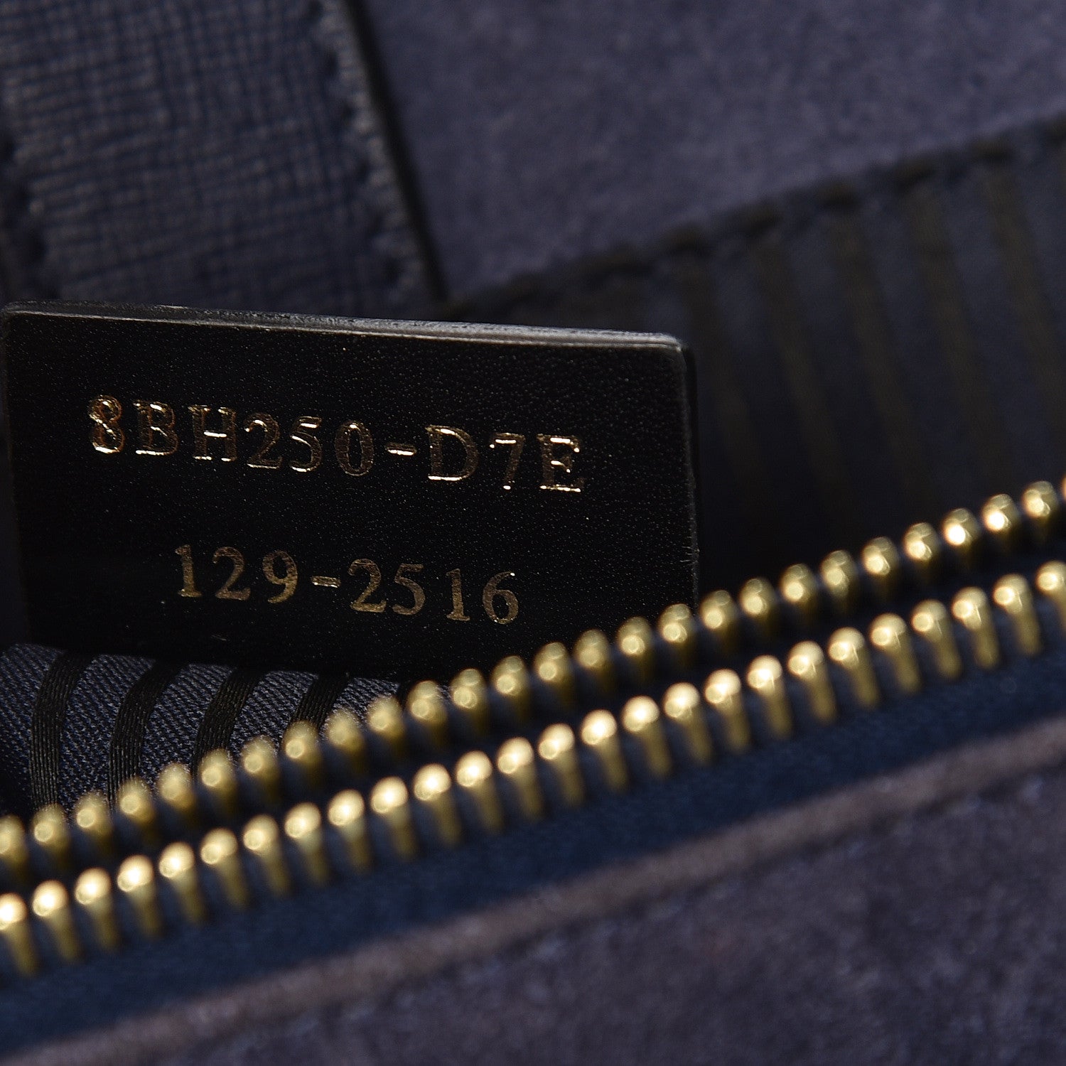 Fendi Vitello Elite Regular 2Jours Tote Blue 7 of 9