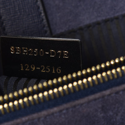 Fendi Vitello Elite Regular 2Jours Tote Blue 7 of 9