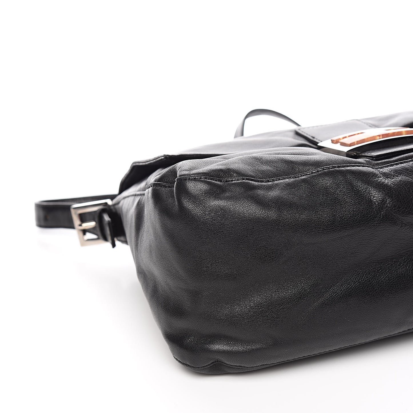 Lambskin Forever Mama Baguette Black