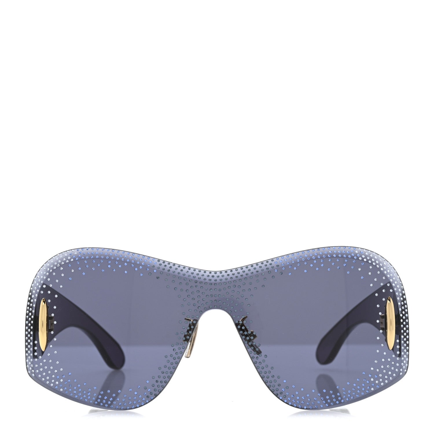 Loewe Nylon Crystal Starry Night Mask Sunglasses LW4167US Blue 2 of 7