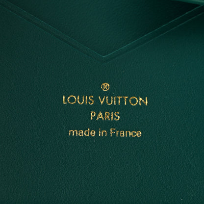 Louis Vuitton Taurillon Capucines Vertical Compact Wallet Green 6 of 8