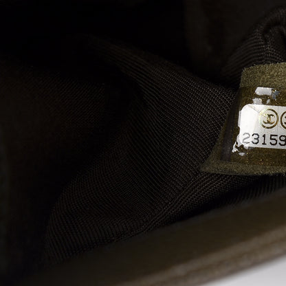 Chanel Caviar Quilted Medium Boy Flap Khaki 9 of 11