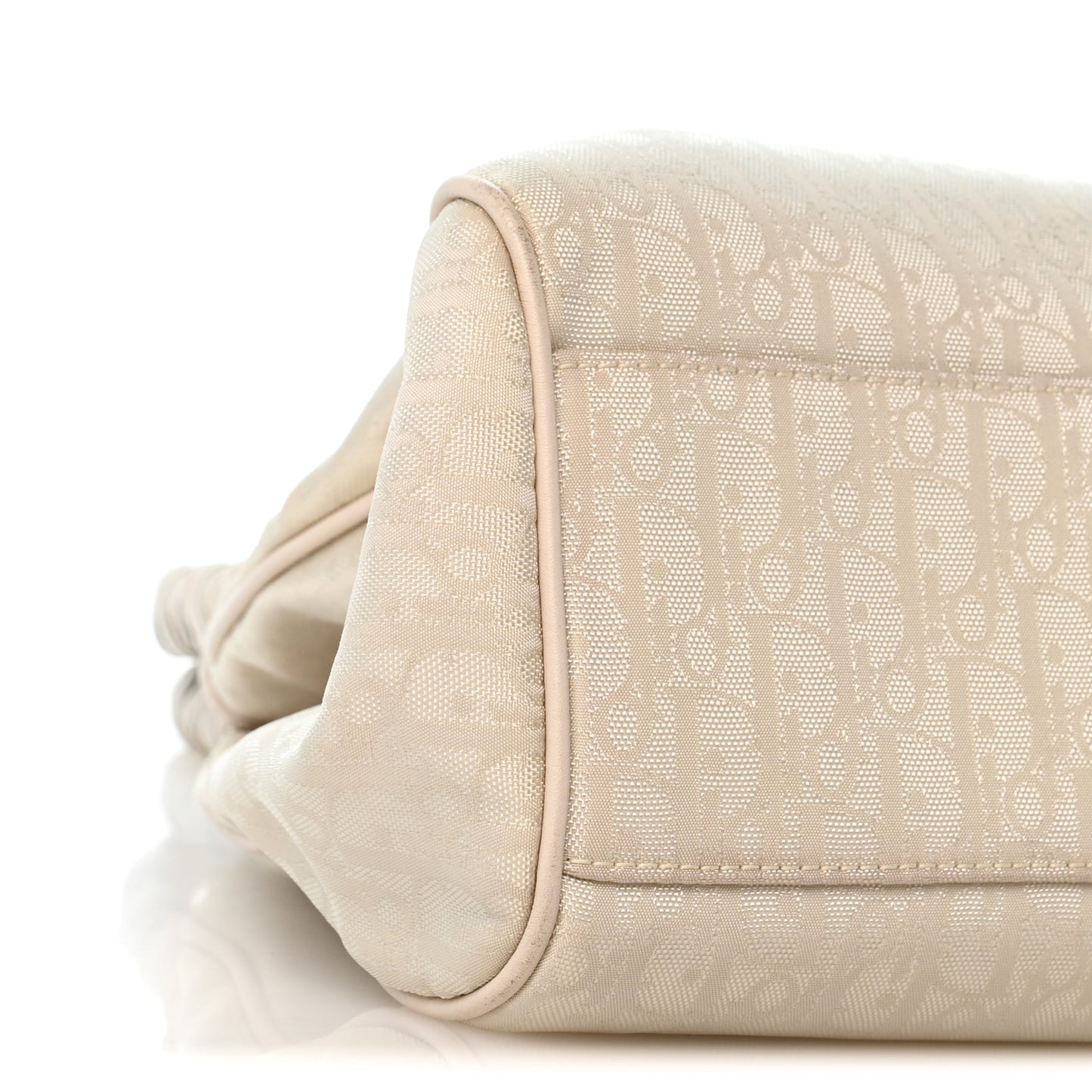 Nylon Monogram Small Lovely Tote White