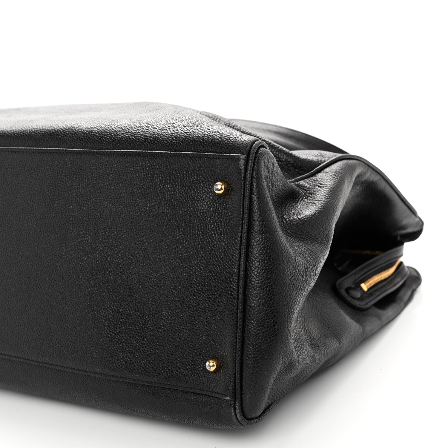 Chanel Caviar XL Weekender Bag Black 10 of 10