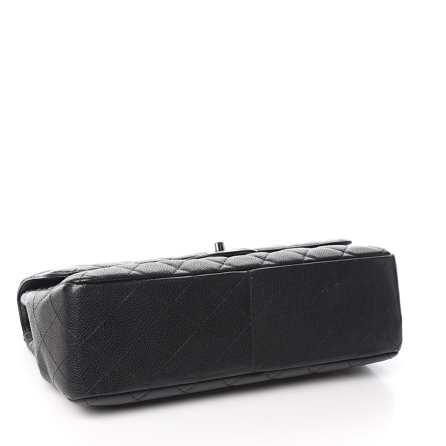 Chanel Caviar Quilted Jumbo Single Flap Black 4 of 16