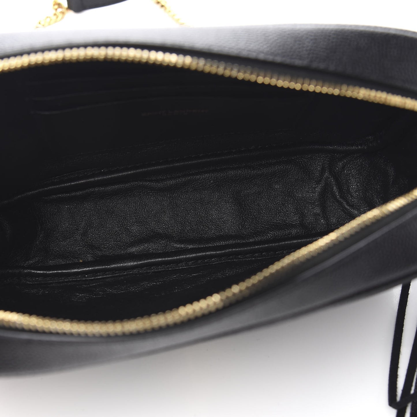 Grain De Poudre Matelasse Monogram Mini Lou Camera Bag Black