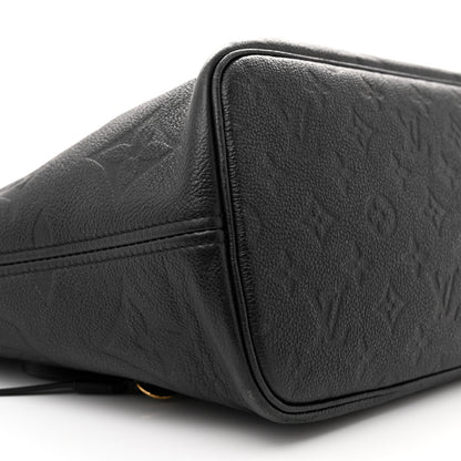 Louis Vuitton Empreinte Monogram Giant Neverfull MM Black 8 of 11