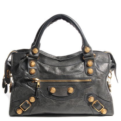 Balenciaga Agneau Giant 21 Gold Hardware City Anthracite 1 of 14