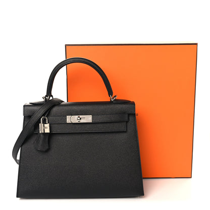 Hermes Epsom Kelly Sellier 28 Black 13 of 13