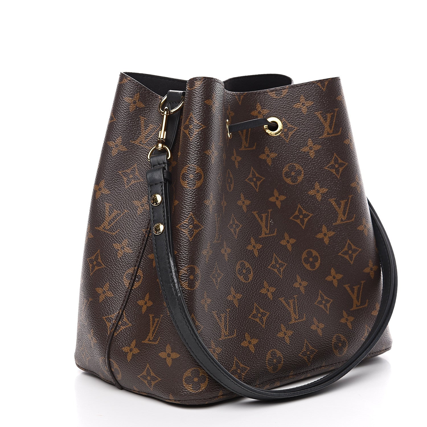 Louis Vuitton Monogram Neonoe MM Black 2 of 11