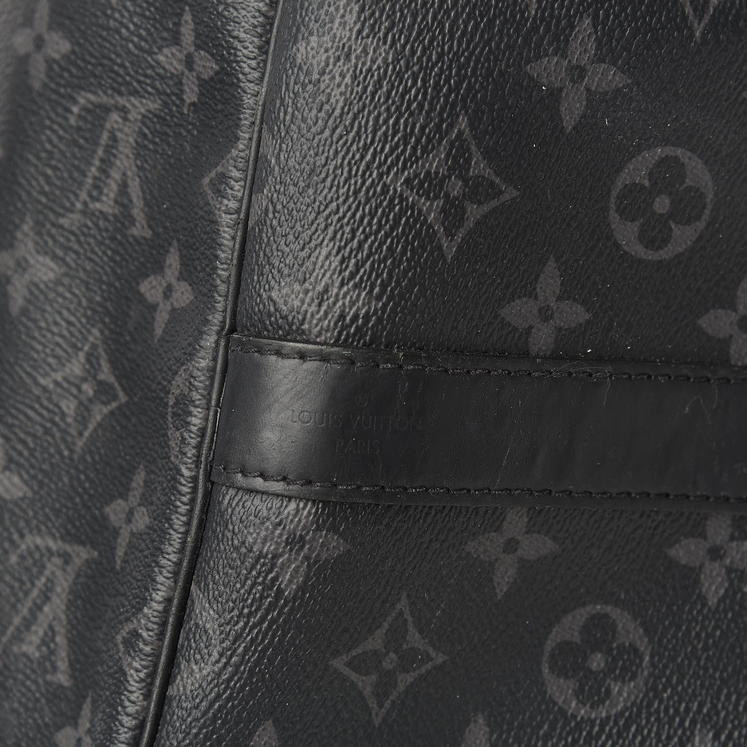 Louis Vuitton Monogram Eclipse Keepall Bandouliere 55 6 of 15