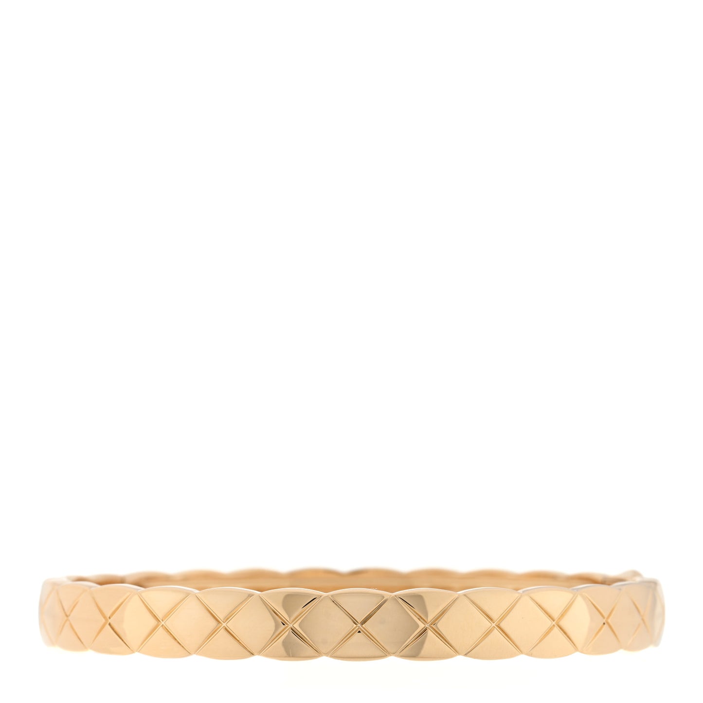 18K Yellow Gold Coco Crush Bangle Bracelet S
