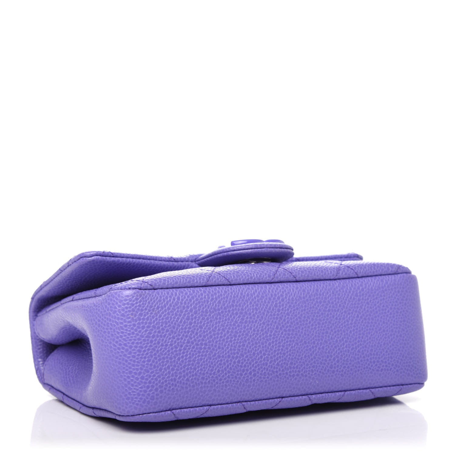 Chanel Caviar Quilted Incognito Mini Square Flap Purple 4 of 9