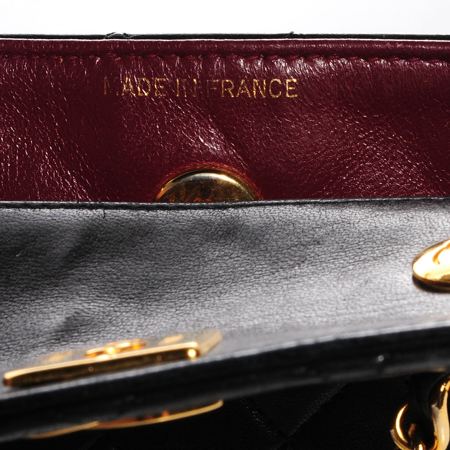 Lambskin Quilted Extra Mini Flap Black