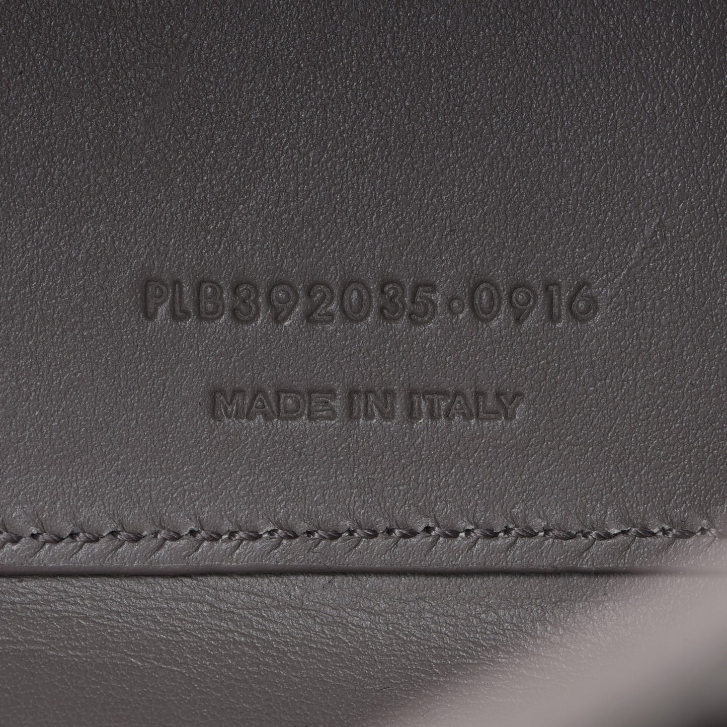 Grained Calfskin Nano Sac De Jour Fog