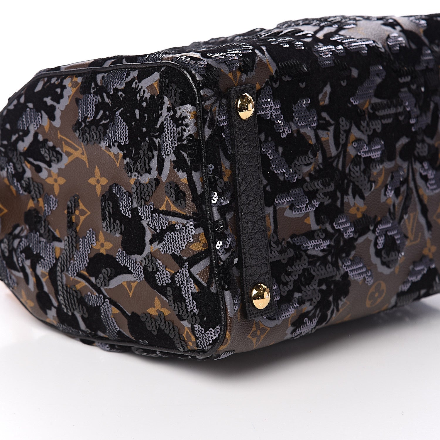 Louis Vuitton Monogram Fleur De Jais Sequins Speedy 30 7 of 8