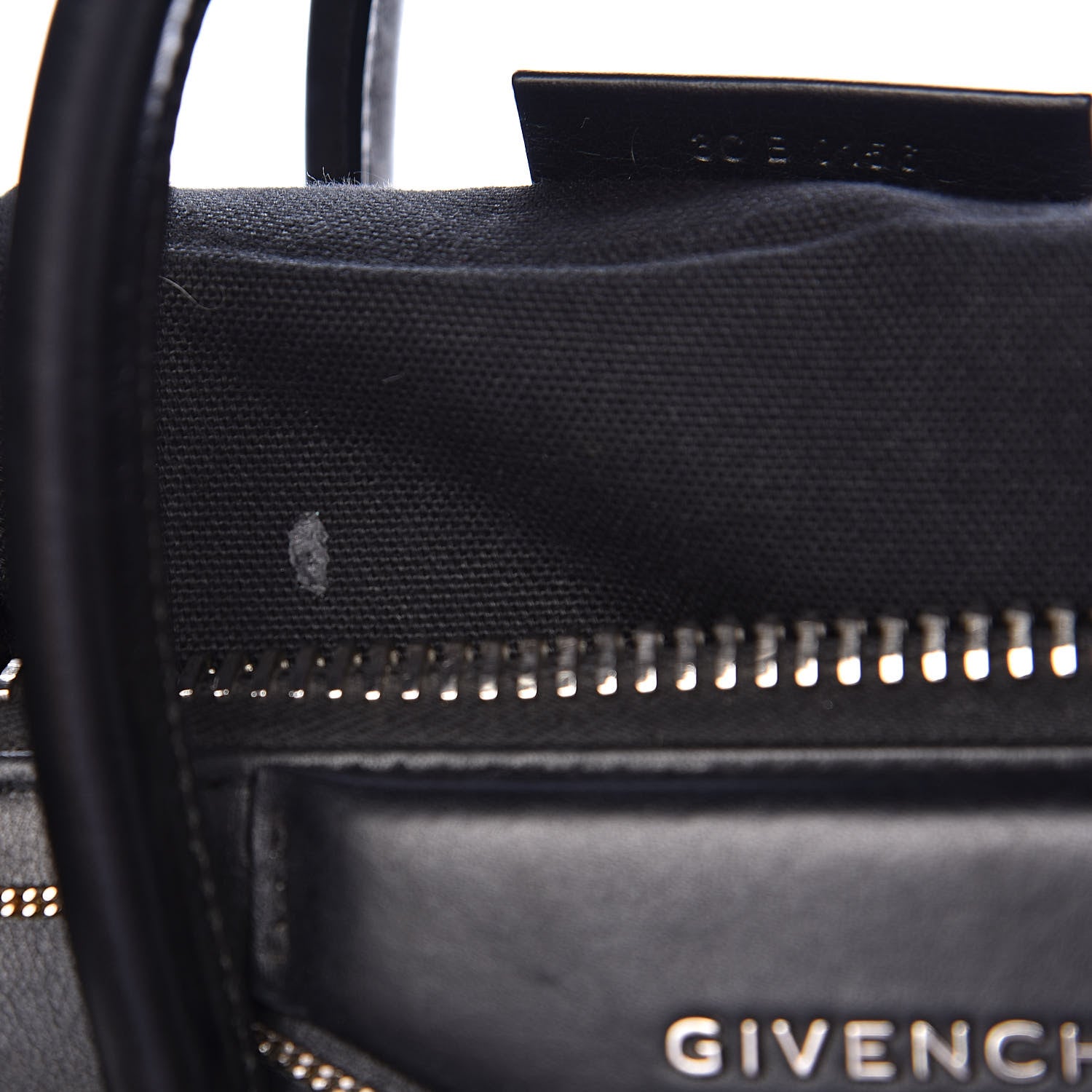 Givenchy Buffed Calfskin Small Chain Antigona Black 8 of 13