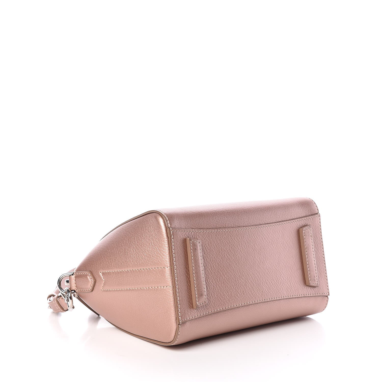 Givenchy Metallic Sugar Goatskin Mini Antigona Light Pink 4 of 15