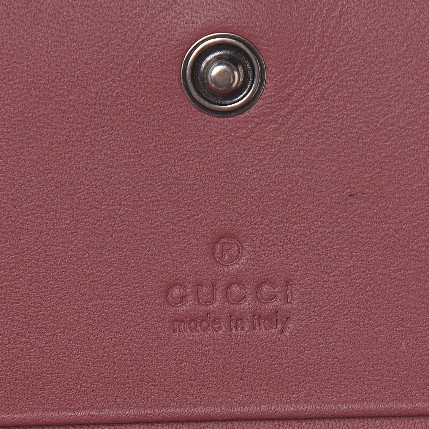 GG Supreme Monogram Blooms Card Case Wallet Beige Multicolor Dry Rose