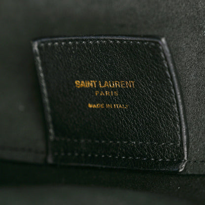 Saint Laurent Calfskin Large Shopping Tote Black 7 of 12