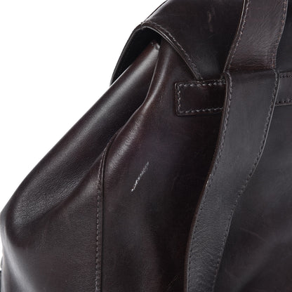 Prada Calfskin Backpack Brown 7 of 9