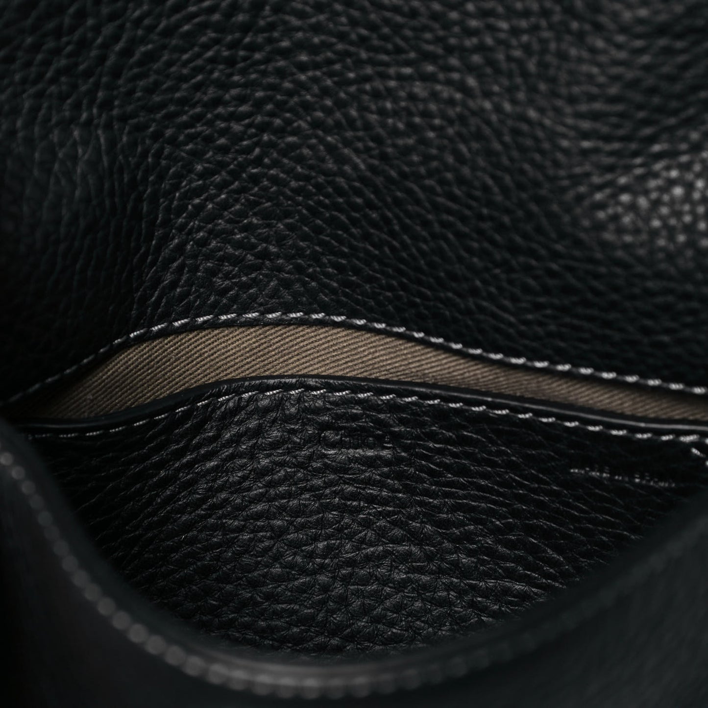 Calfskin Marcie Convertible Belt Bag Black