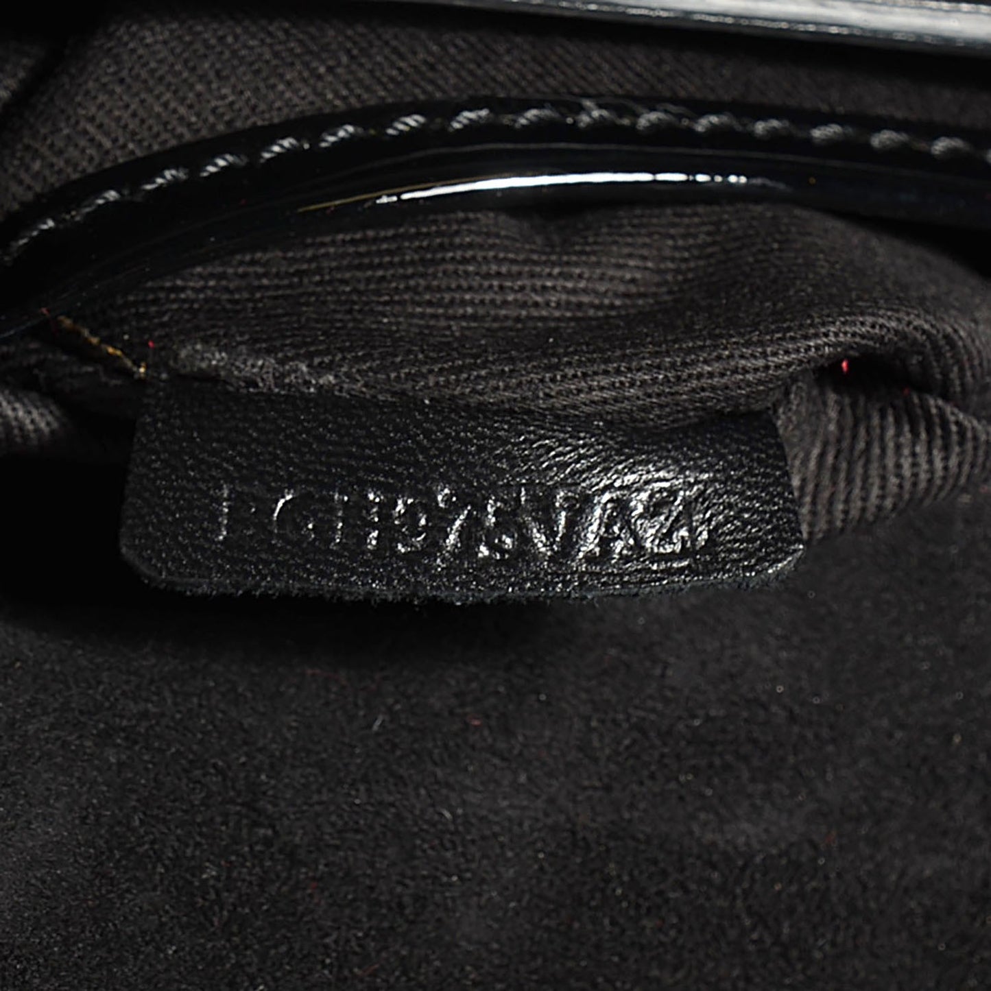 Patent Va Va Voom Shoulder Bag Black
