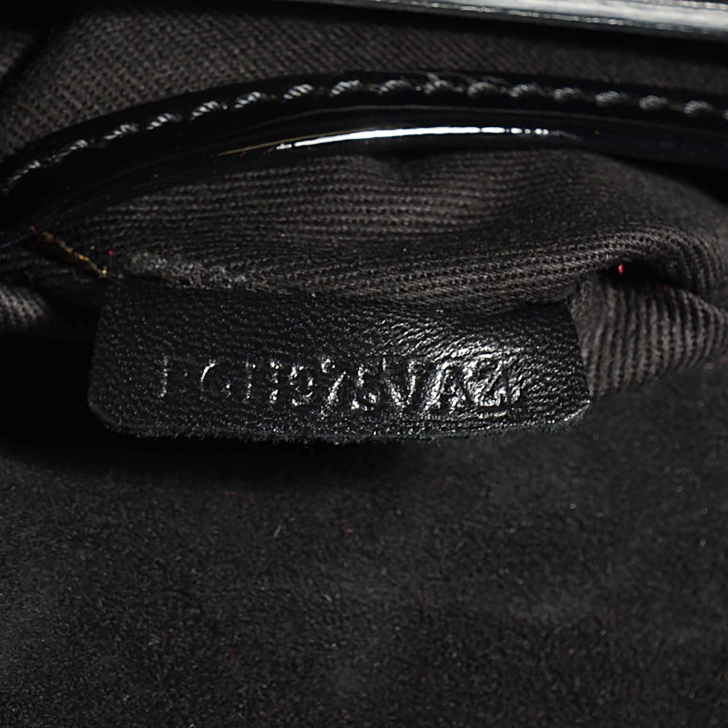 Valentino Garavani Patent Va Va Voom Shoulder Bag Black 8 of 8