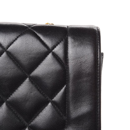 Chanel Lambskin Quilted Medium Single Flap Black 14 of 18
