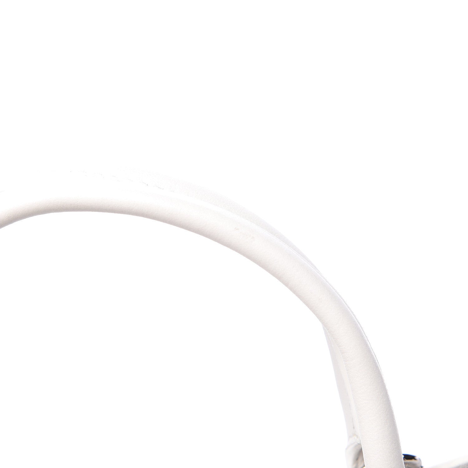Balenciaga Grained Calfskin Papier Mini A4 Zip Around Tote White 9 of 11