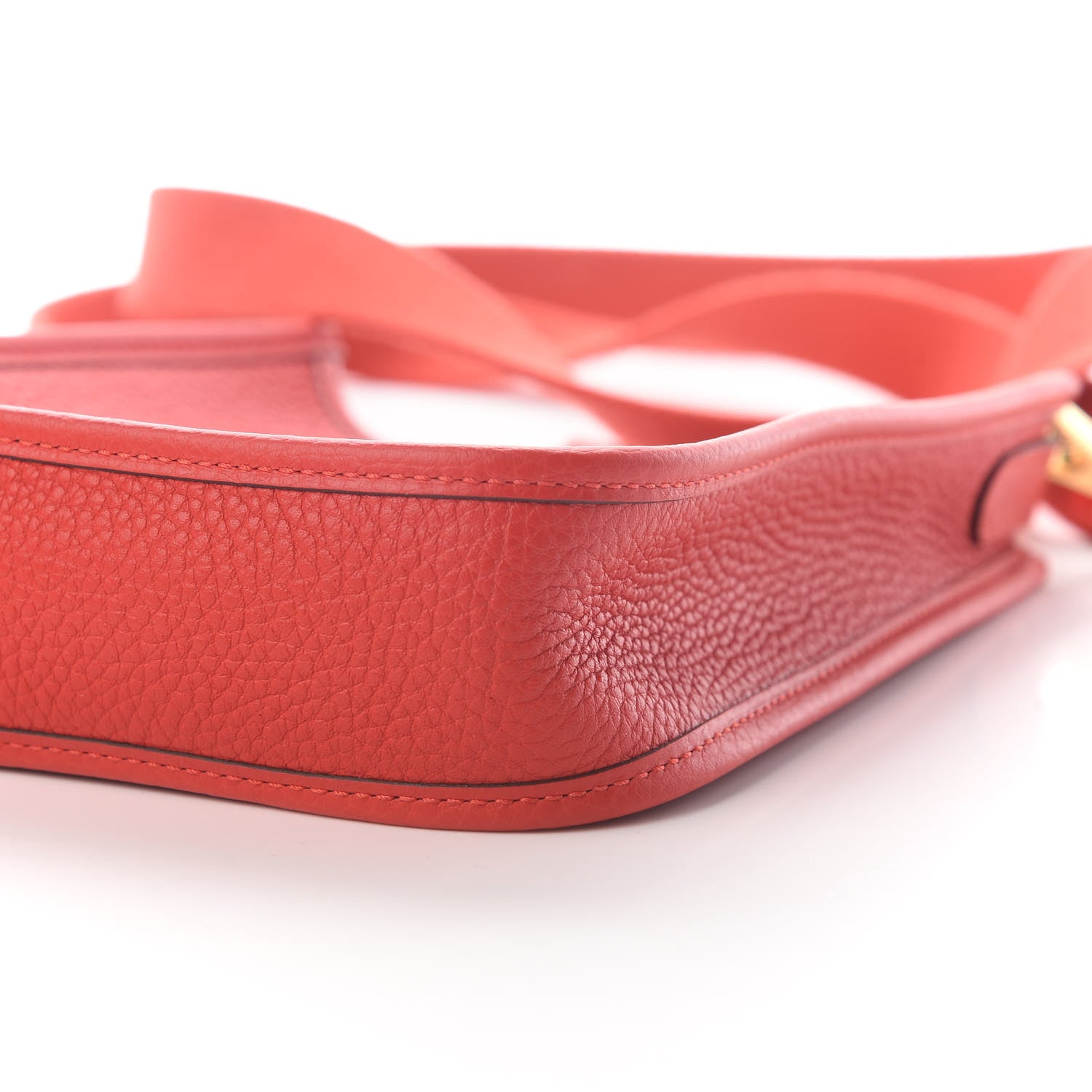 Hermes Taurillon Clemence Evelyne TPM Rouge De Coeur 9 of 9