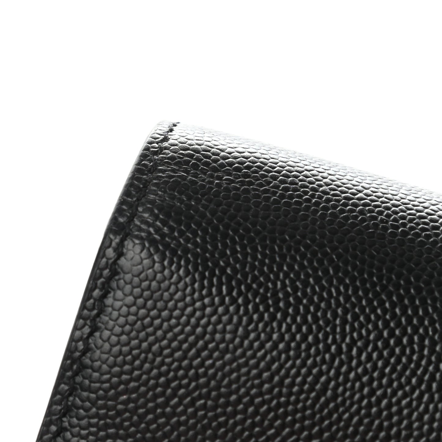 Grain De Poudre Classic Monogram Kate Clutch Black
