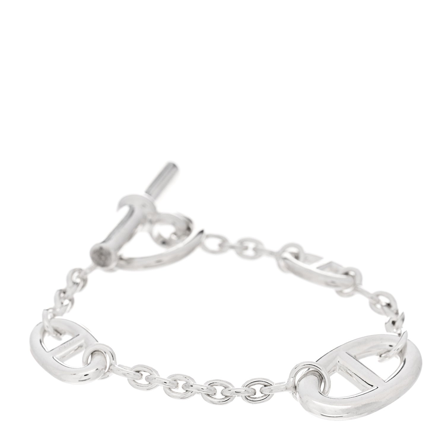 Hermes Sterling Silver Farandole Bracelet SH 1 of 5