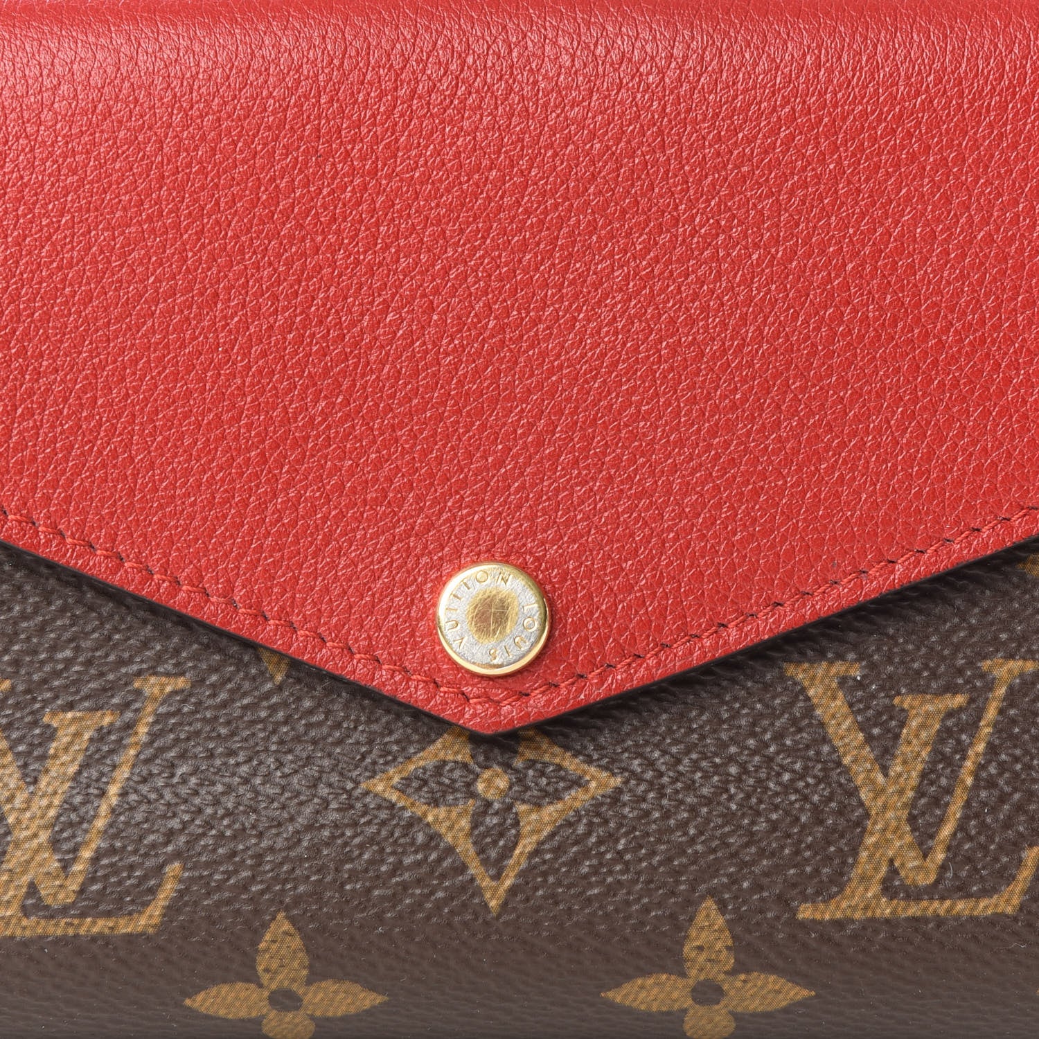 Louis Vuitton Monogram Pallas Compact Wallet Cherry 9 of 9