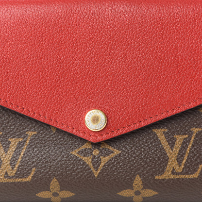 Louis Vuitton Monogram Pallas Compact Wallet Cherry 9 of 9