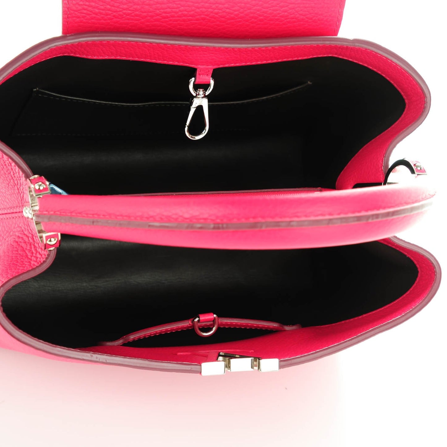 Taurillon Capucines MM Fuchsia