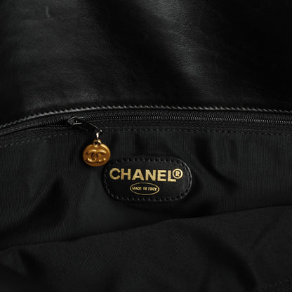 Chanel Lambskin CC Shoulder Bag Black 6 of 7