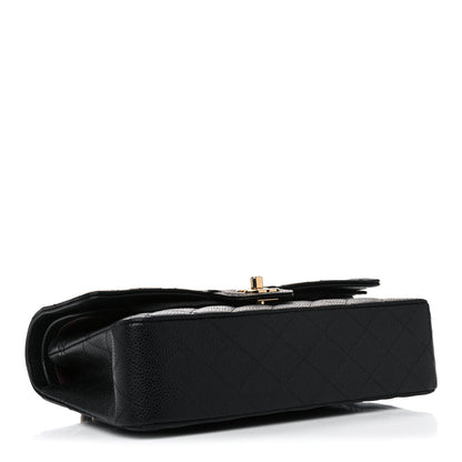Chanel Caviar Quilted Medium Double Flap Black 4 of 12
