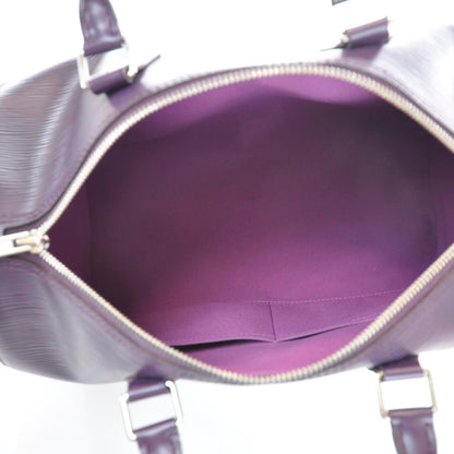 Louis Vuitton Epi Speedy 30 Cassis Purple 11 of 11