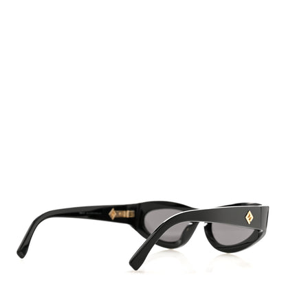 Fendi Acetate FF Diamonds Cat Eye Sunglasses FE40177U Black 4 of 7
