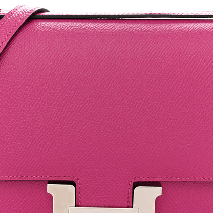 Hermes Epsom Constance 18 Rose Pourpre 8 of 12
