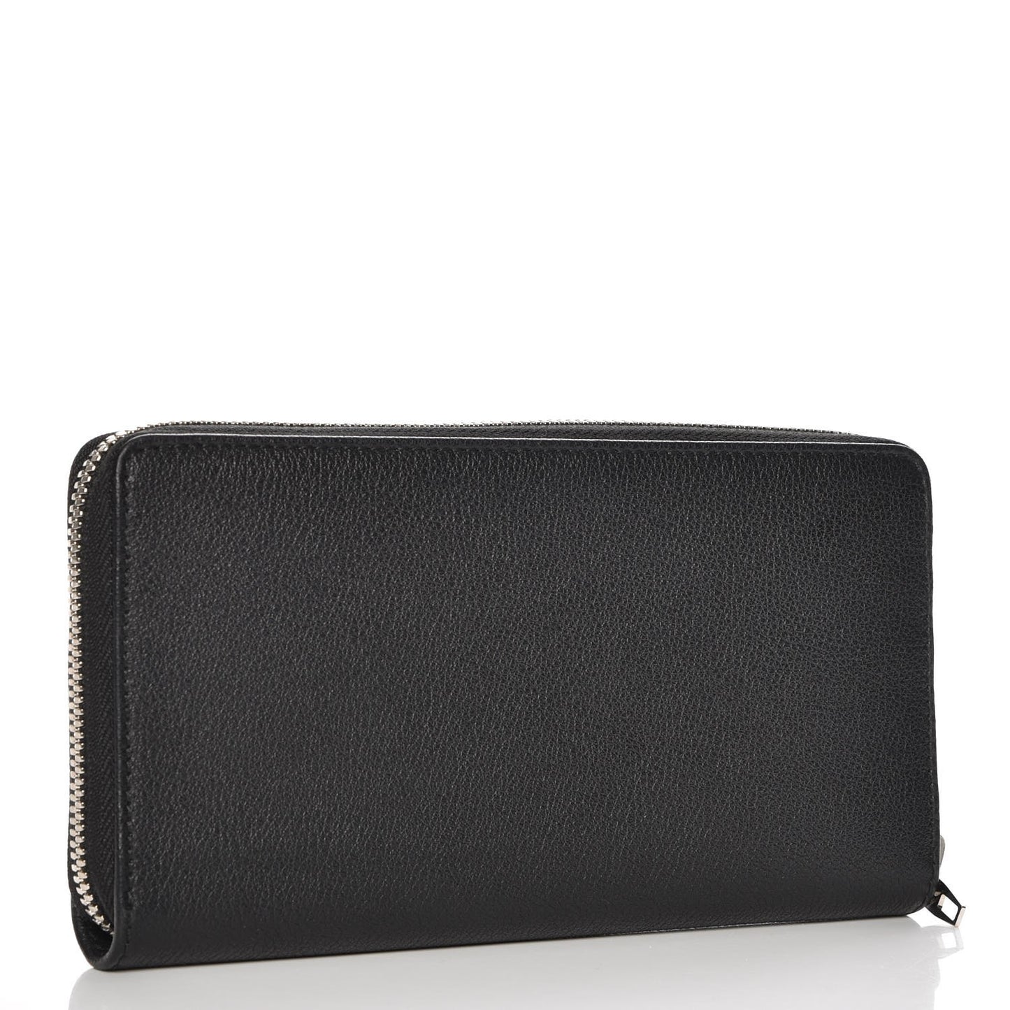 Calfskin Multi Bow Money Wallet Black