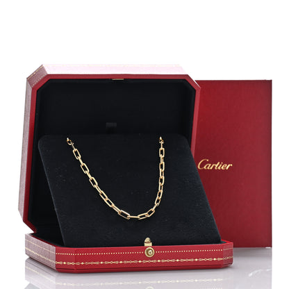 Cartier 18K Pink Gold SM Santos De Cartier Link Necklace 22" 5 of 5