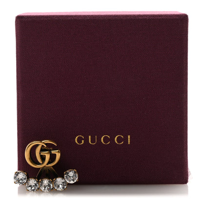 Gucci Crystal Single GG Earring Gold 5 of 5