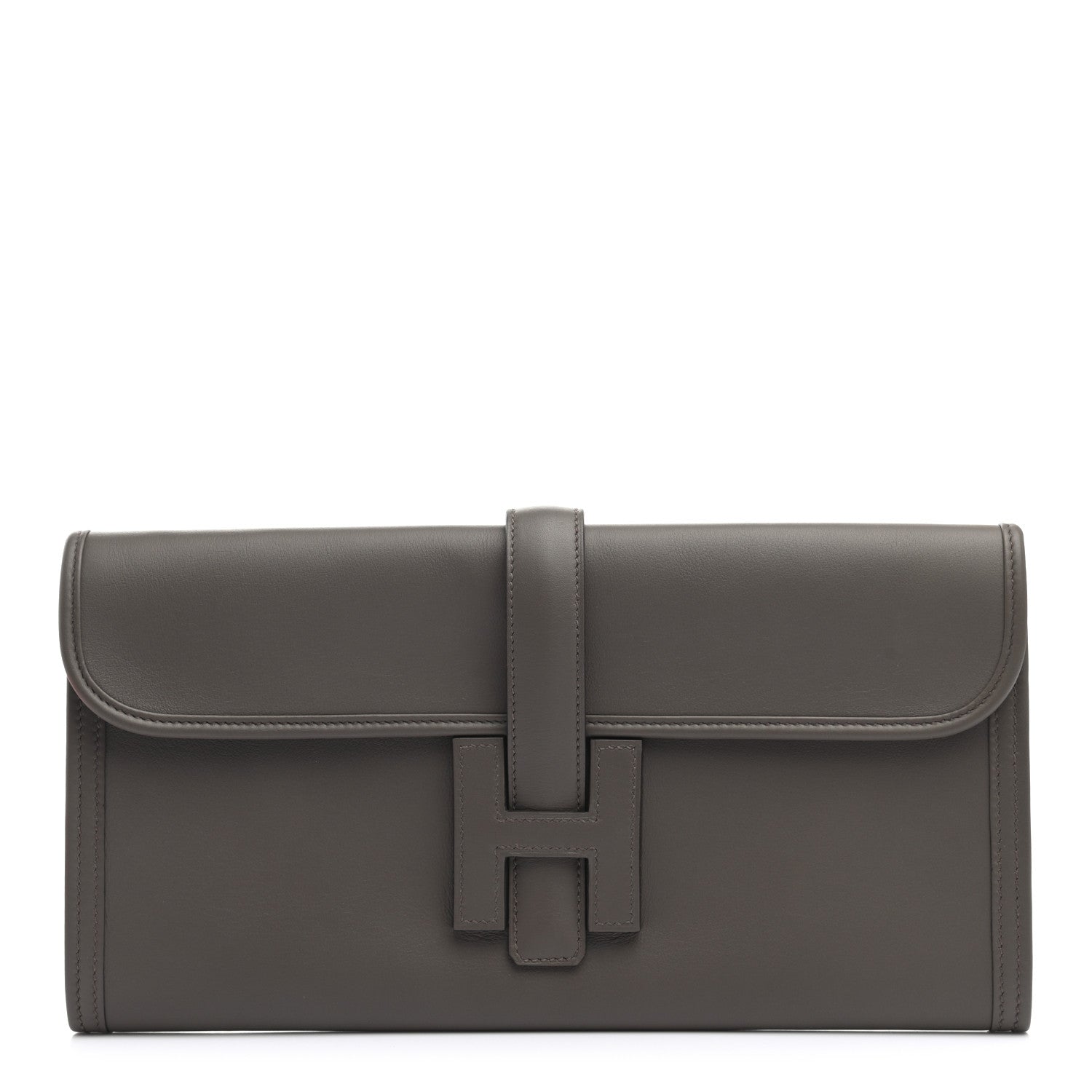 Hermes Swift Jige Elan 29 Clutch Etain 1 of 6