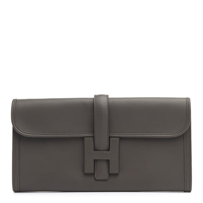 Hermes Swift Jige Elan 29 Clutch Etain 1 of 6